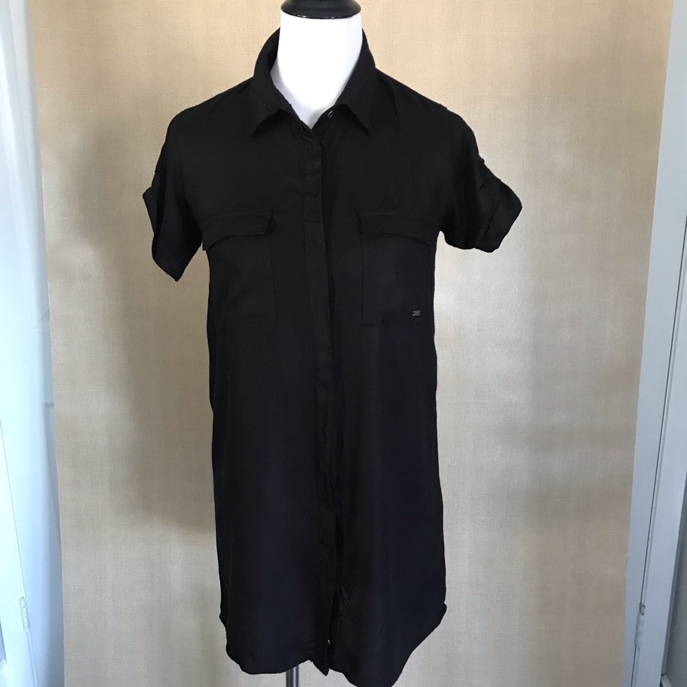 Element black shirt dress size S